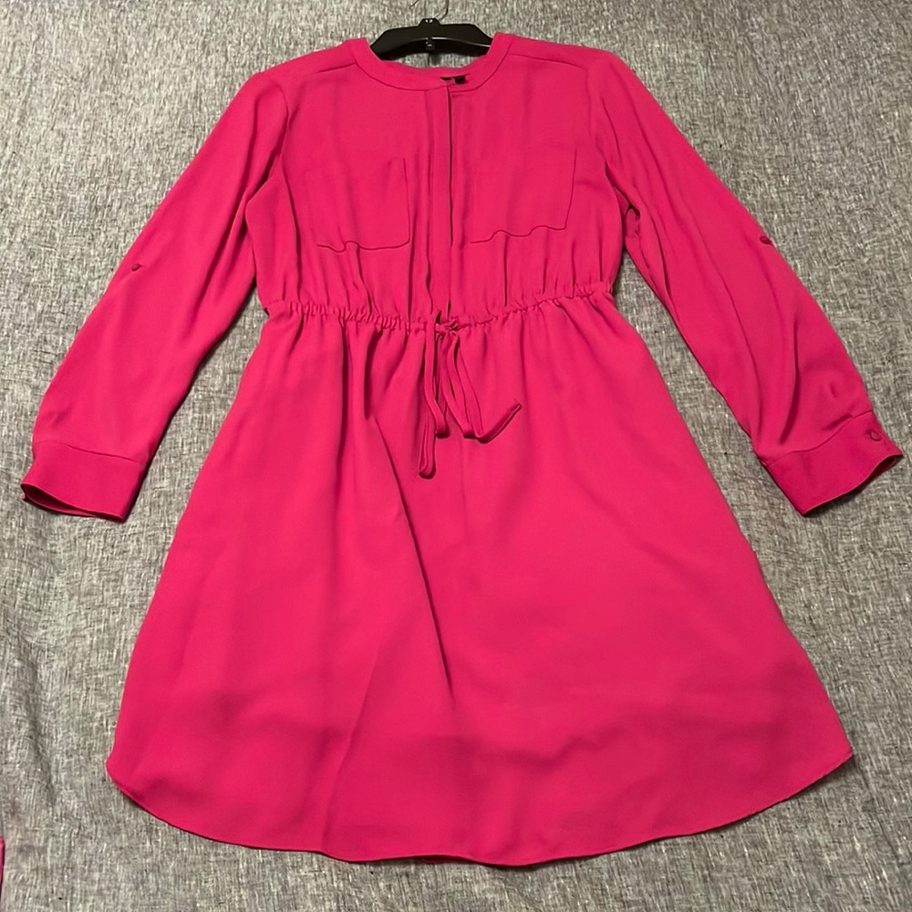 Apt. 9 Fuchsia Pink Shirtdress